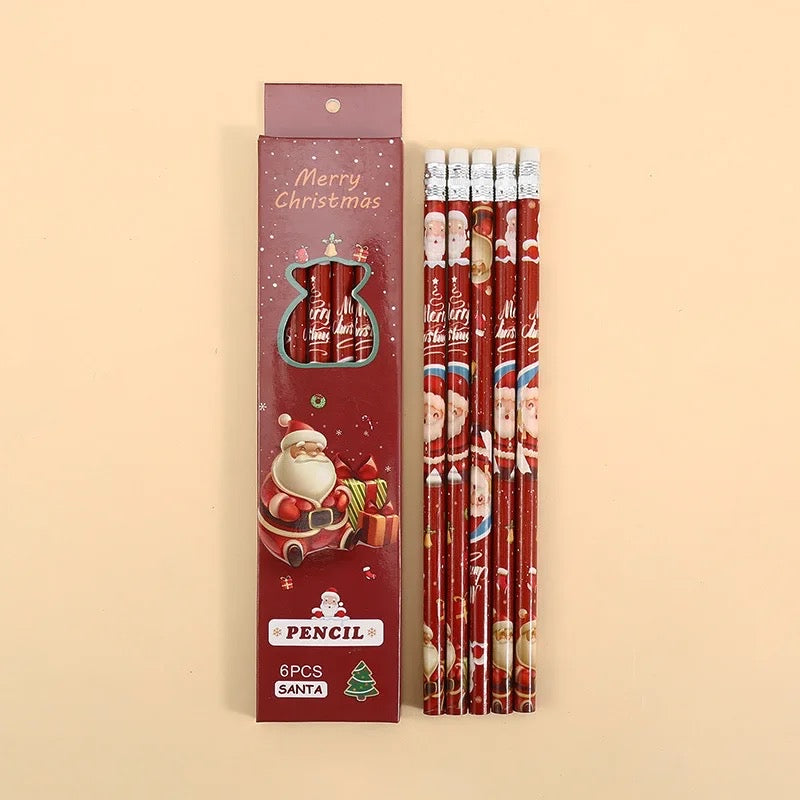 Santa letter pencils