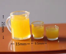 Juice jar +  2 glasses