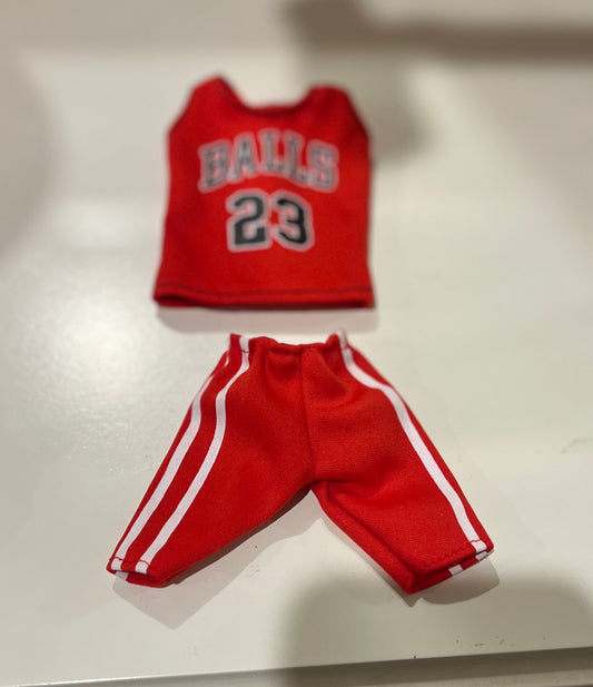 Sports jersey set Red