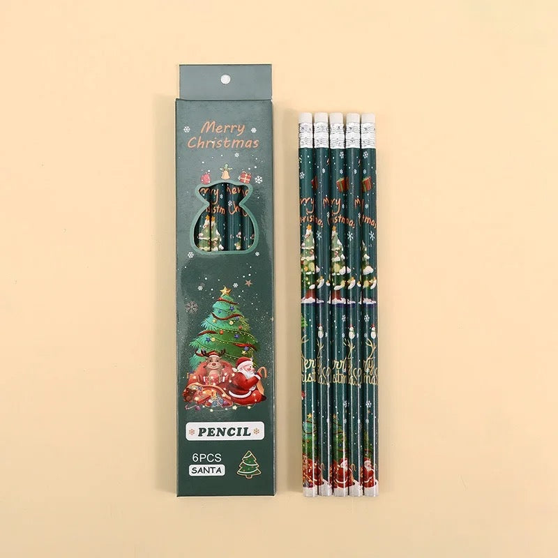 Santa letter pencils