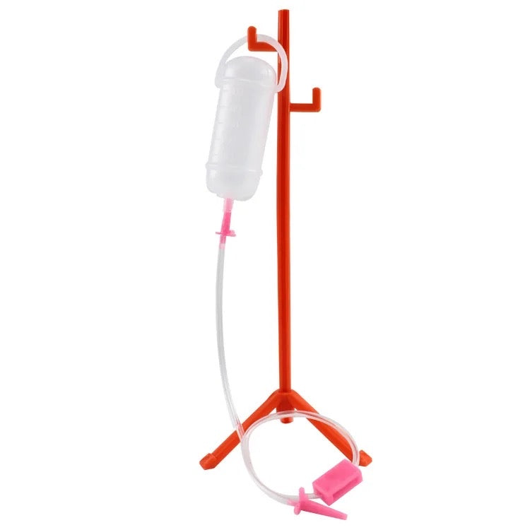 Nurse  costume + IV stand