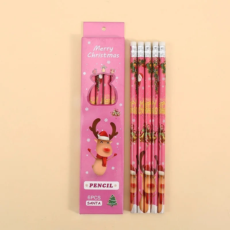 Santa letter pencils
