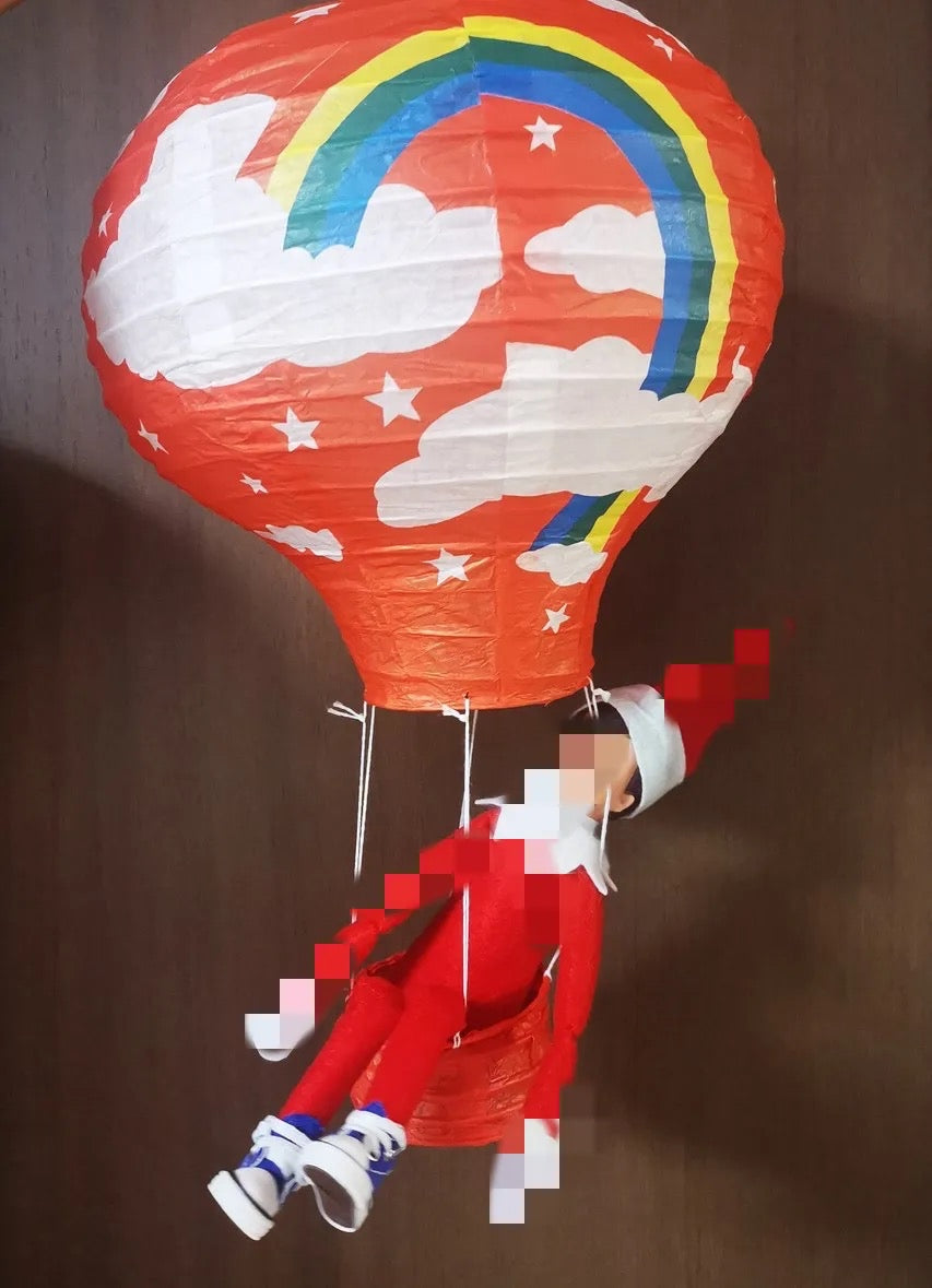 Hot air balloon ( Arrival )