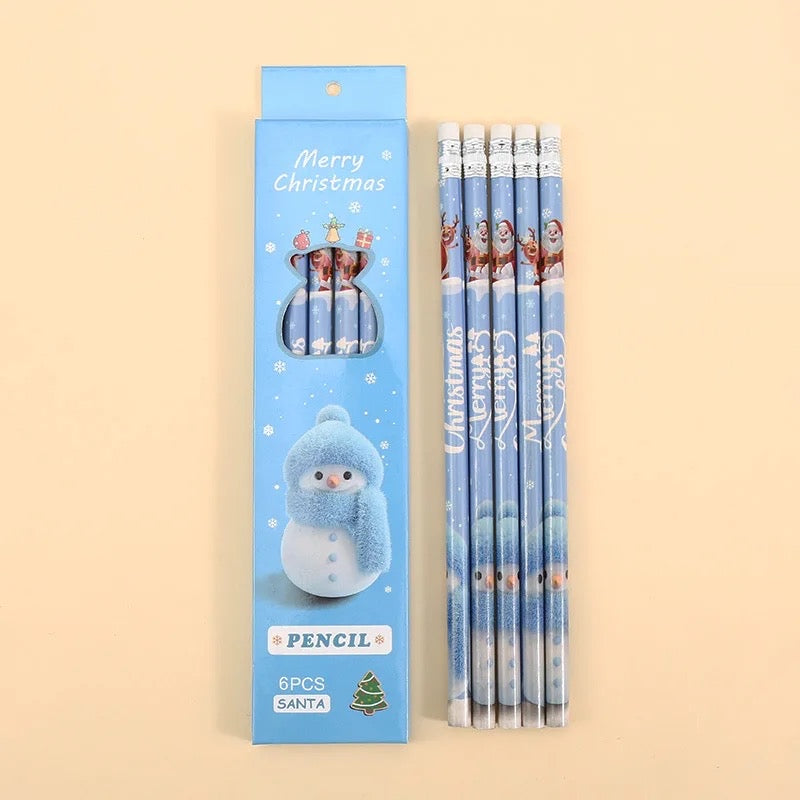 Santa letter pencils