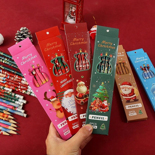 Santa letter pencils