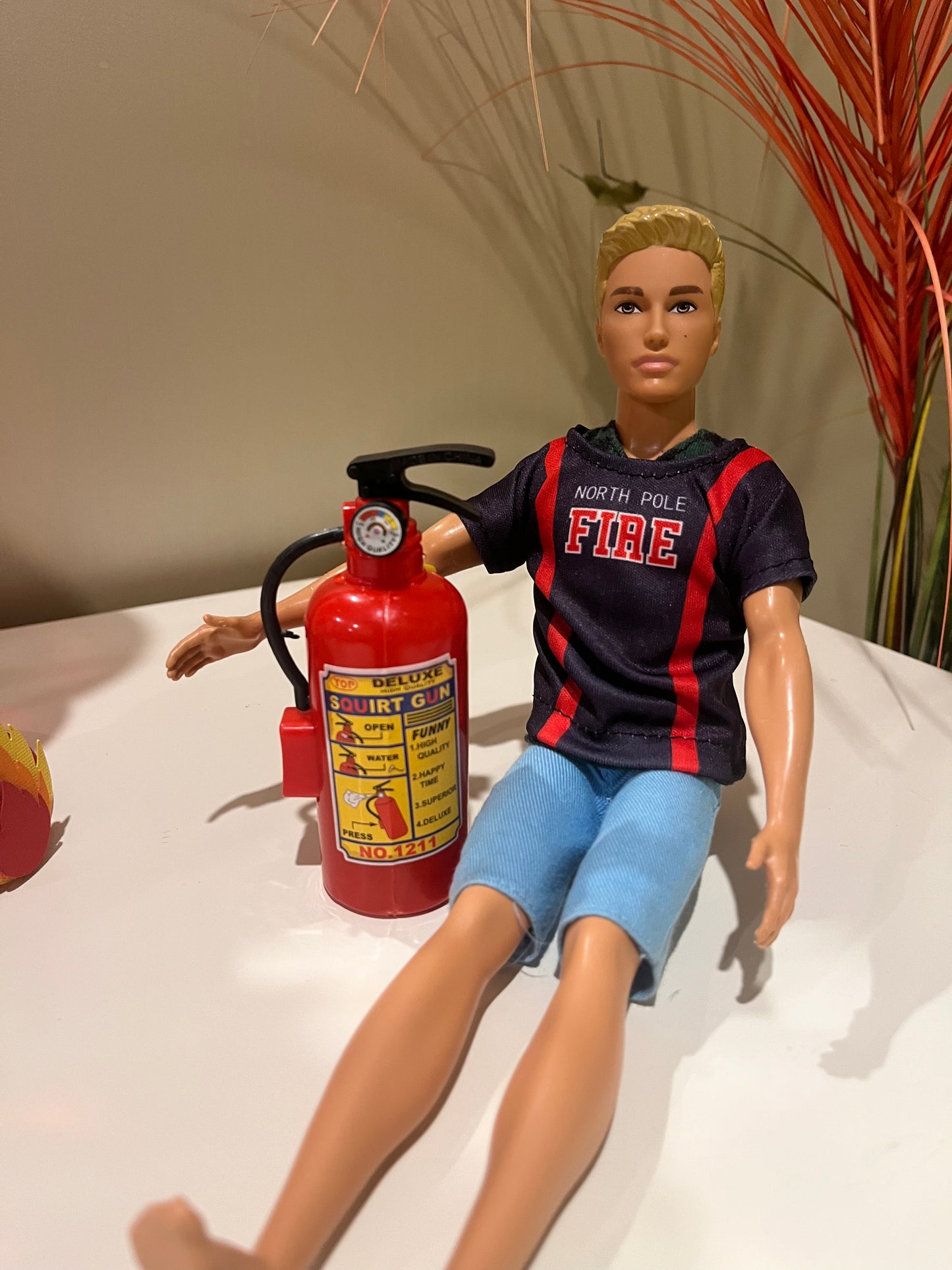 Fire fighter set