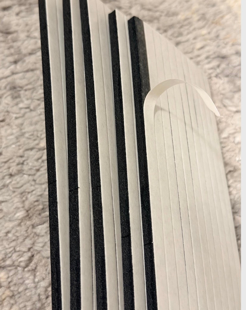 Adhesive Foam Strips: 5mm 3D Shaker Card Scrapbooking - Aussie Stock