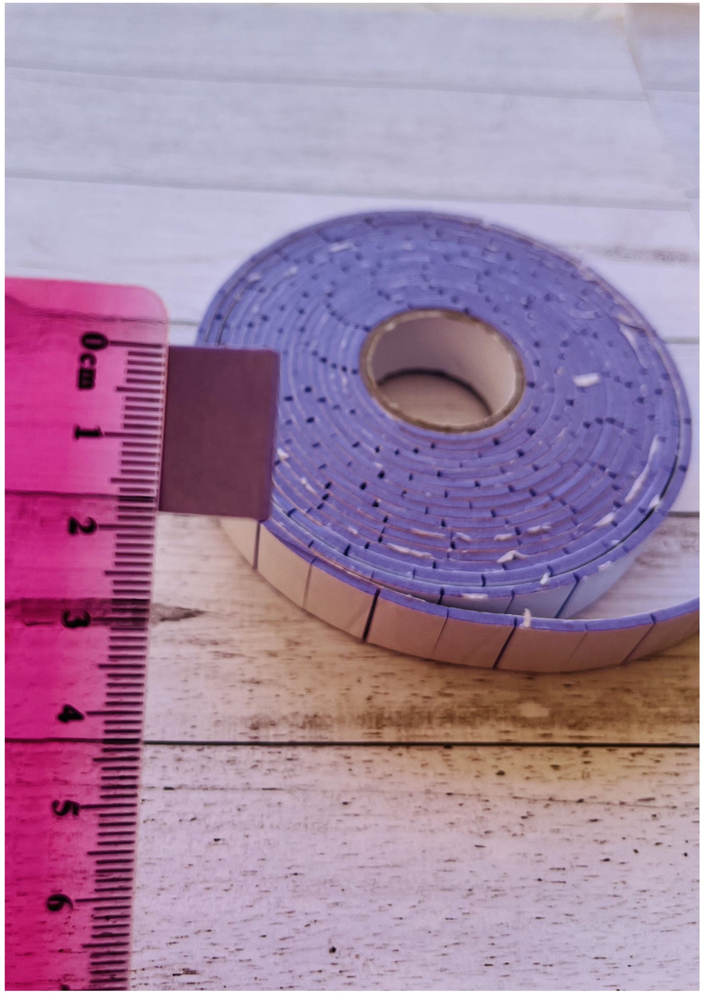 3mm Foam Tape Roll • Pre‑Cut Double‑Sided Adhesive Squares • Cake Toppers, Scrapbooking & Paper Crafts